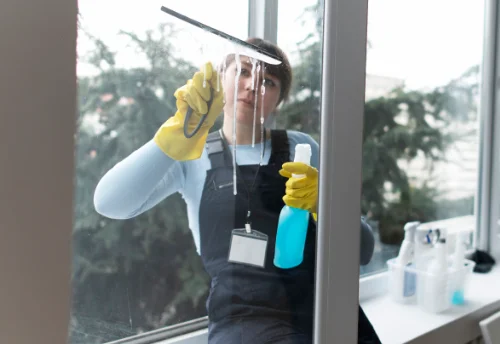 Nettoyage de vitres intérieures et extérieures à Pazy